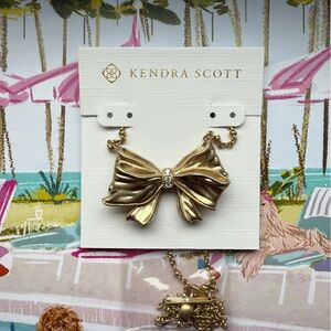 Kendra Scott Gold Bow Hair Clip